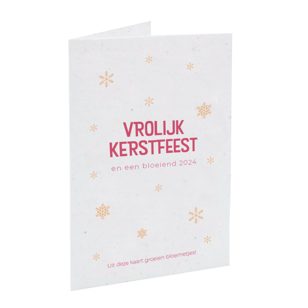 Weihnachtskarte Samenpapier - Bild 4